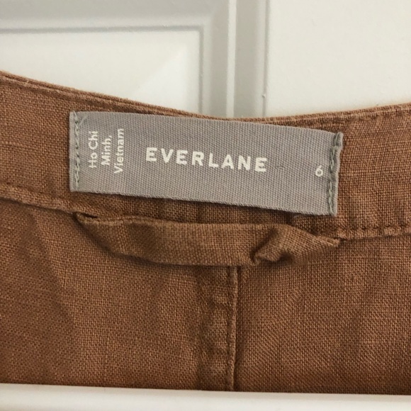 2 for $15 💞 Everlane Linen Short Sleeve Jumpsuit - Picture 4 of 6